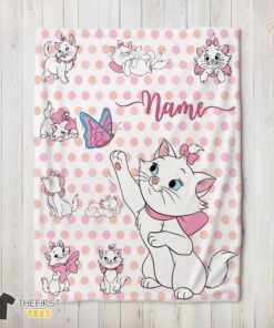 Original Cute Marie Cat Blanket Fleece Customized Blanket