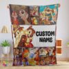 Original Cute Top Disney Cartoon Chip And Dale Family Cute Blanket Fleece Customized Blanket