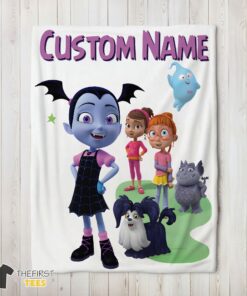 Original Cute Vampirina & Friends Blanket Fleece Customized Blanket