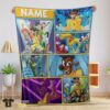 Original Disney A Goofy Movie Max Goof & Powerline Blanket Fleece Customized Blanket