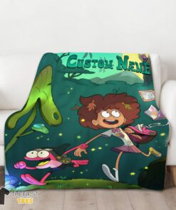 Original Disney Amphibia Adventure Blanket Fleece Customized Blanket - Image 3
