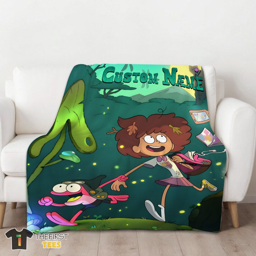 original-disney-amphibia-adventure-blanket-fleece-customized-blanket-mk-01 Original Disney Amphibia Adventure Blanket Fleece Customized Blanket - Image 3