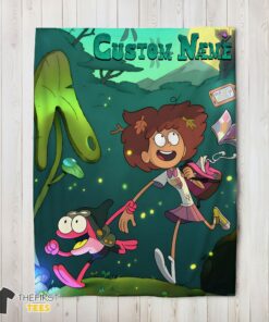 Original Disney Amphibia Adventure Blanket Fleece Customized Blanket