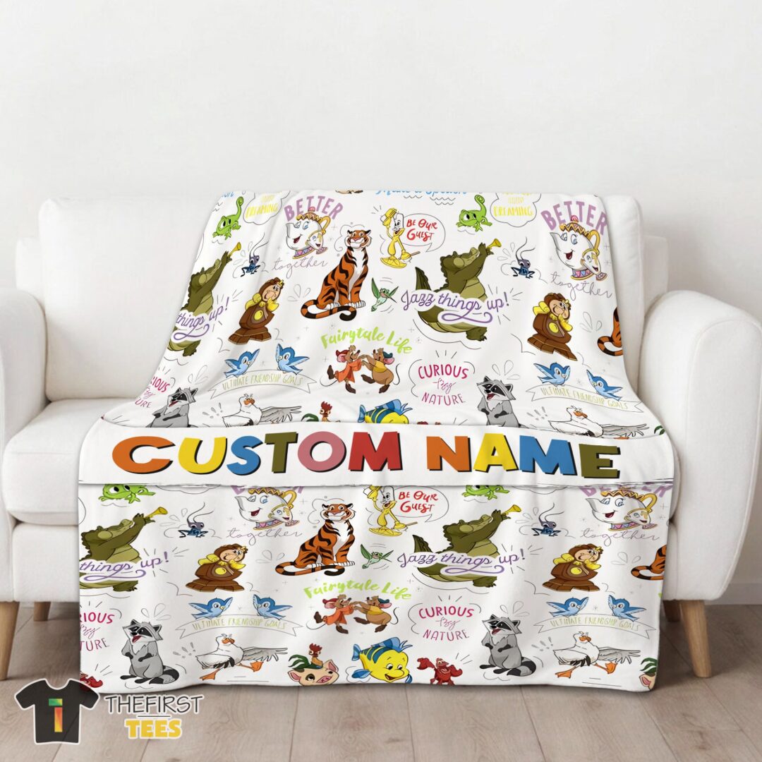original-disney-animal-characters-collage-blanket-fleece-customized-blanket-mk-01 Original Disney Animal Characters Collage Blanket Fleece Customized Blanket - Image 3