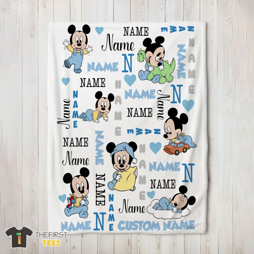 original-disney-baby-mickeys-dreamland-blanket-fleece-customized-blanket-mk-02-1 Original Disney Baby Mickey's Dreamland Blanket Fleece Customized Blanket