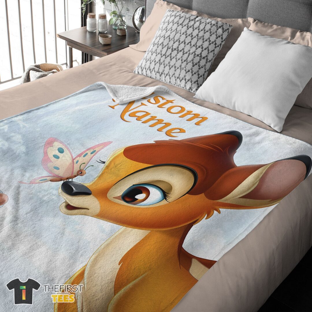 original-disney-bambi-and-thumper-blanket-fleece-customized-blanket-mk-03 Original Disney Bambi And Thumper Blanket Fleece Customized Blanket - Image 4