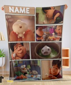 Original Disney Bao Pixar Short Film Blanket Fleece Customized Blanket