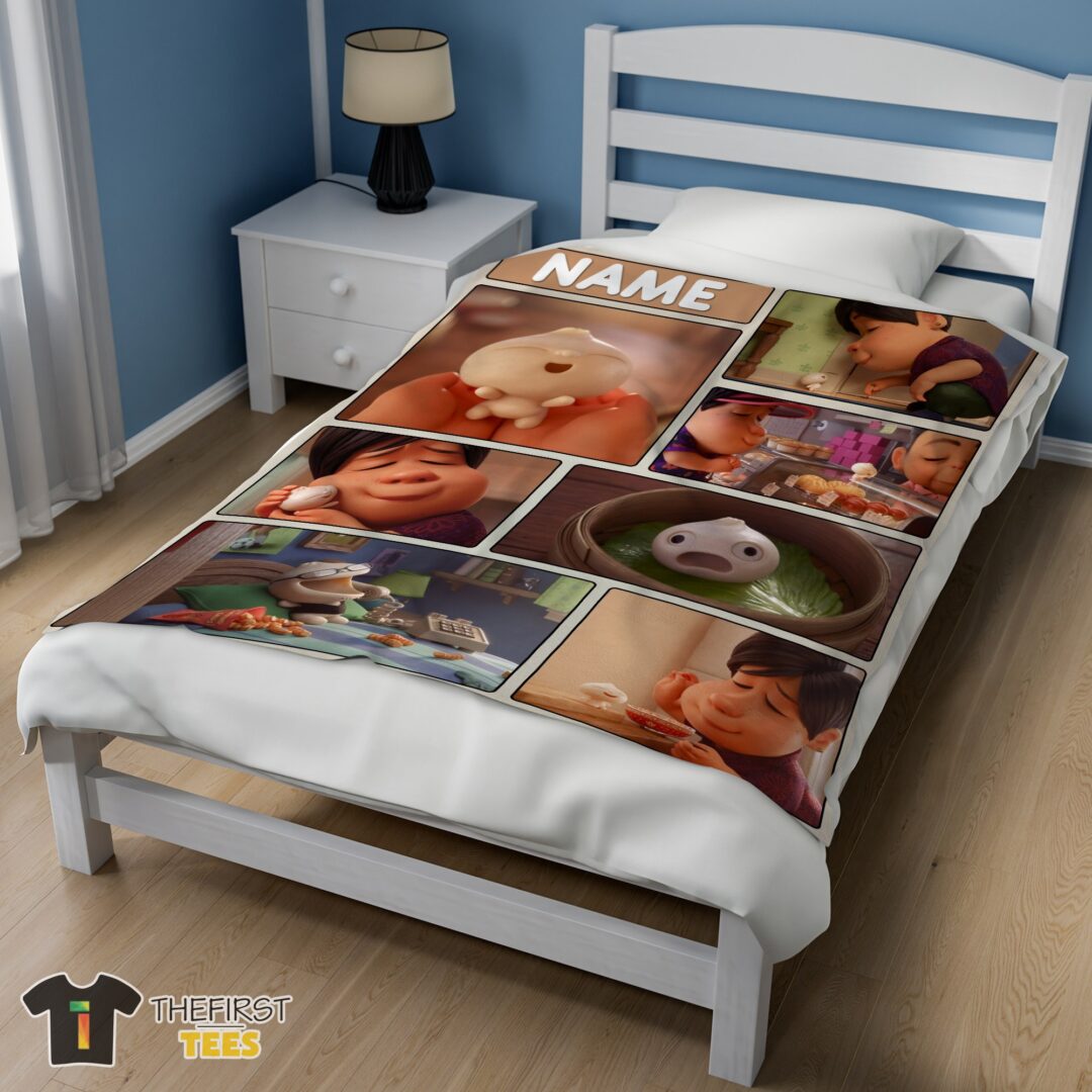 original-disney-bao-pixar-short-film-blanket-fleece-customized-blanket-mk-02 Original Disney Bao Pixar Short Film Blanket Fleece Customized Blanket - Image 3