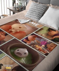 Original Disney Bao Pixar Short Film Blanket Fleece Customized Blanket - Image 4