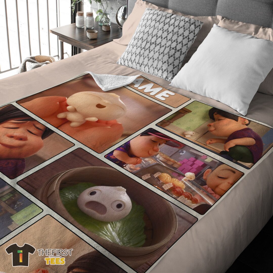 original-disney-bao-pixar-short-film-blanket-fleece-customized-blanket-mk-03 Original Disney Bao Pixar Short Film Blanket Fleece Customized Blanket - Image 4