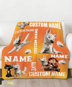 Original Disney Bolt And Penny Blanket Fleece Customized Blanket - Image 3