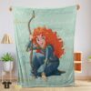 Original Disney Brave Merida Princess Blanket Fleece
