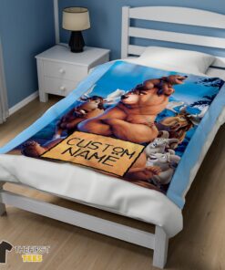 Original Disney Brother Bear Poster Blanket Fleece Customized Blanket - Image 3