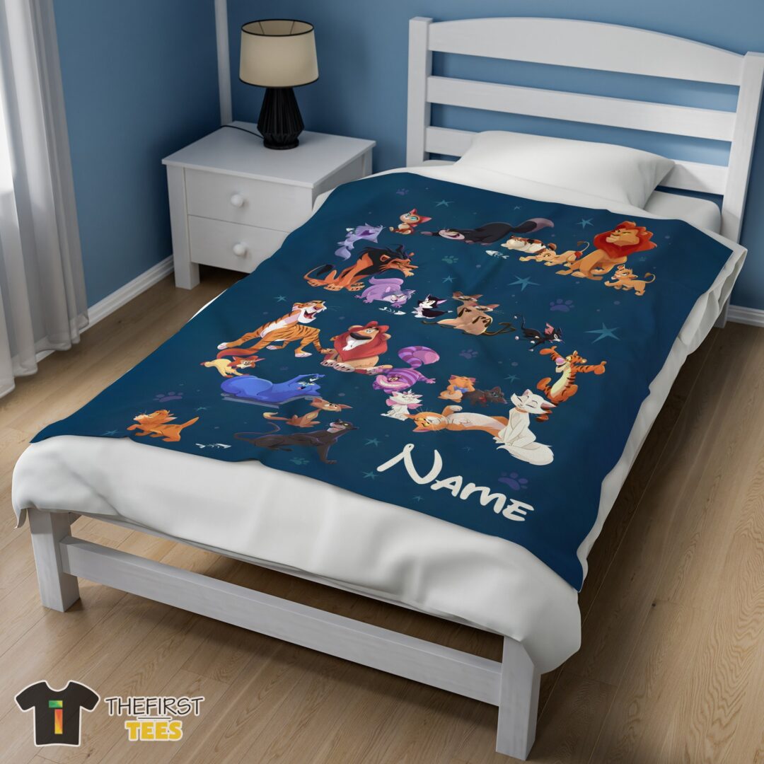 original-disney-cartoon-all-cats-character-blanket-fleece-customized-blanket-mk-02 Original Disney Cartoon All Cats Character Blanket Fleece Customized Blanket - Image 3