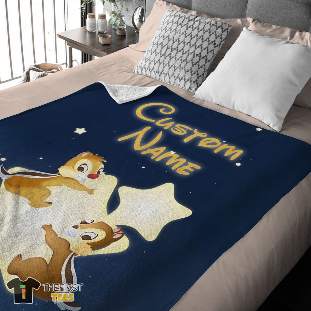 original-disney-cartoon-chip-and-dale-cute-blanket-fleece-customized-blanket-mk-03 Original Disney Cartoon Chip And Dale Cute Blanket Fleece Customized Blanket - Image 4
