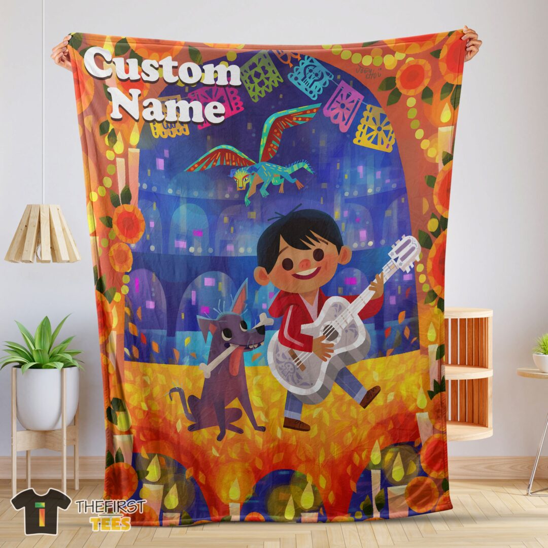 original-disney-cartoon-coco-boy-with-guitar-cute-blanket-fleece-customized-blanket-mk-01 Original Disney Cartoon COCO Boy With Guitar Cute Blanket Fleece Customized Blanket