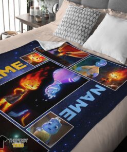 Original Disney Cartoon Elemental Blanket Fleece Customized Blanket - Image 4