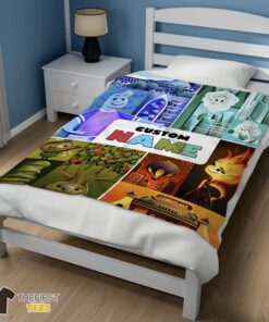 Original Disney Cartoon Elemental Ember Wade Lutz Clod Blanket Fleece Customized Blanket - Image 3