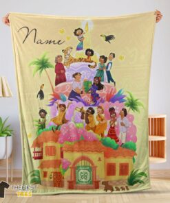 Original Disney Cartoon Encanto Movie Blanket Customize Blanket