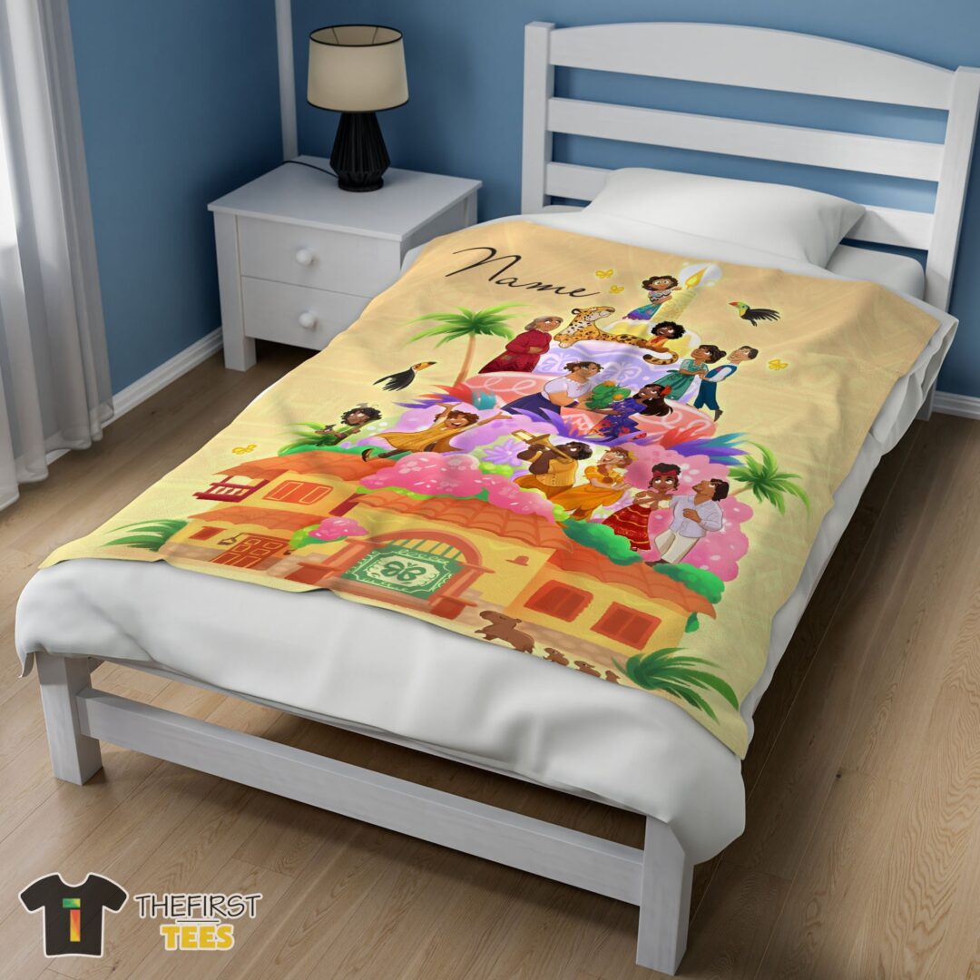 original-disney-cartoon-encanto-movie-blanket-e28093-customize-blanket-mk-02 Original Disney Cartoon Encanto Movie Blanket Customize Blanket - Image 3