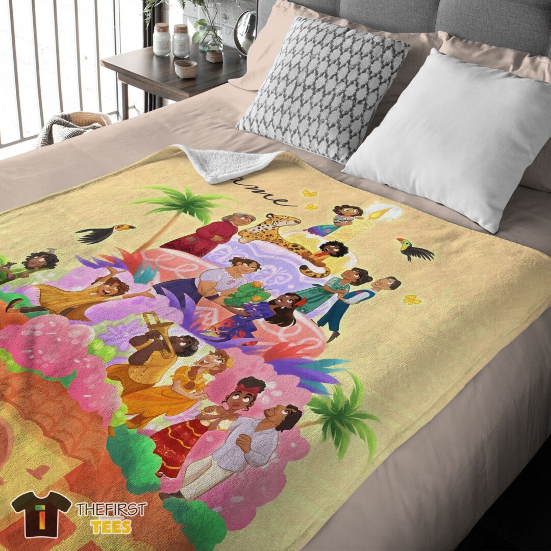 original-disney-cartoon-encanto-movie-blanket-e28093-customize-blanket-mk-03 Original Disney Cartoon Encanto Movie Blanket Customize Blanket - Image 4