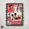 Original Disney Cartoon Mickey Mouse Blanket Fleece Customized Blanket