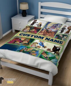 Original Disney Cartoon Personalized Great Mouse Detective Blanket Fleece Customized Blanket - Image 3