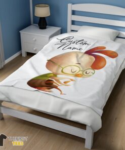 Original Disney Chicken Little Meditative Pose Blanket Fleece Customized Blanket - Image 3