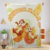 Original Disney Chip 'N' Dale Chip And Dale Blanket Fleece Customized Blanket