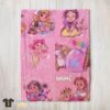 Original Disney Cute Kids Princess Sketches Blanket Fleece Customized Blanket