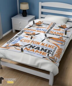 Original Disney Dusty Crophopper Blanket Fleece Customized Blanket - Image 3