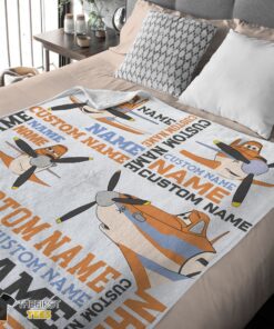 Original Disney Dusty Crophopper Blanket Fleece Customized Blanket - Image 4