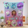 Original Disney Gabby's Dollhouse Blanket Fleece Customized Blanket