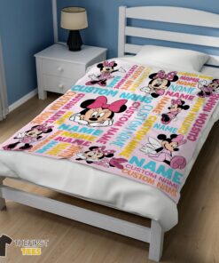 Original Disney Minnie Mouse Blanket Fleece Customized Blanket - Image 3