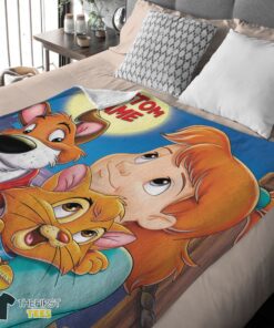 Original Disney Oliver & Company Jenny Foxworth Oliver Dodger Blanket Fleece Customized Blanket - Image 4