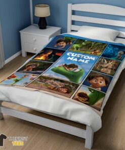 Original Disney Pixar The Good Dinosaur Collage Poster Blanket Fleece Customized Blanket - Image 3