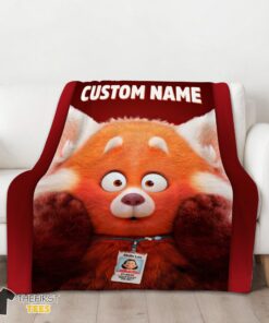 Original Disney Pixar Turning Red Blanket Fleece Customized Blanket - Image 3