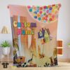 Original Disney Pixar Up With Our BalloonsAnd Sky With House Movie Blanket Customize Blanket