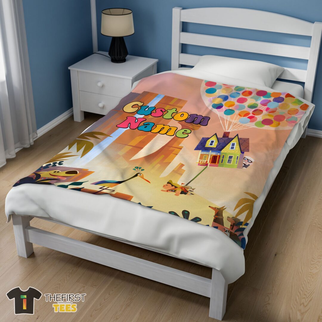 original-disney-pixar-up-with-our-balloonsand-sky-with-house-movie-blanket-customize-blanket-mk-01-2 Original Disney Pixar Up With Our BalloonsAnd Sky With House Movie Blanket Customize Blanket - Image 3