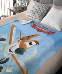 Original Disney Planes Movie Dusty Crophopper Blanket Fleece Customized Blanket - Image 4