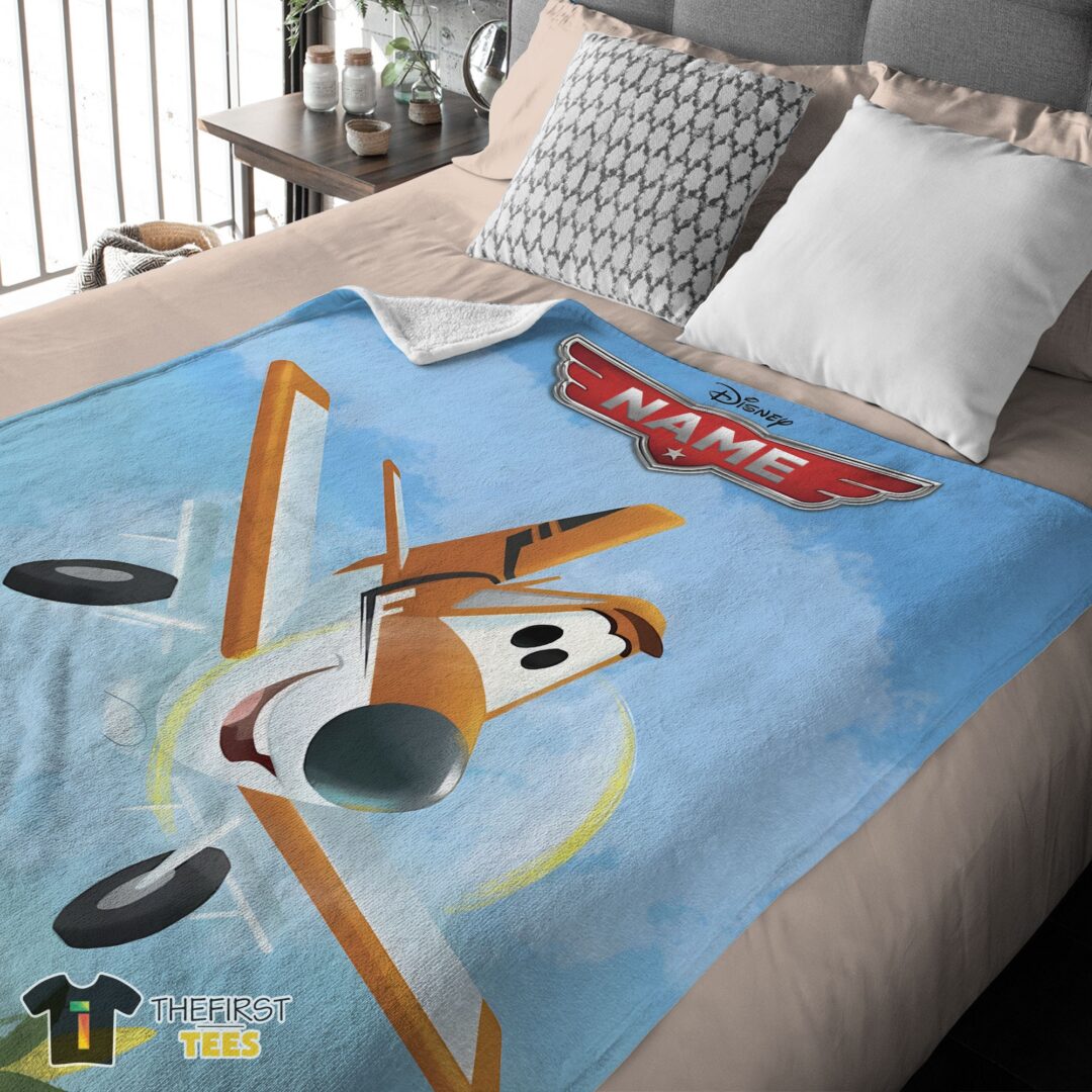 original-disney-planes-movie-dusty-crophopper-blanket-fleece-customized-blanket-mk-03 Original Disney Planes Movie Dusty Crophopper Blanket Fleece Customized Blanket - Image 4