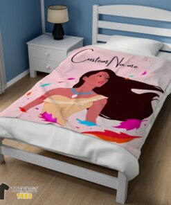 Original Disney Pocahontas Blanket Fleece Customized Blanket - Image 3