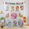 Original Disney Princess Palace Pets Blanket Fleece Customized Blanket