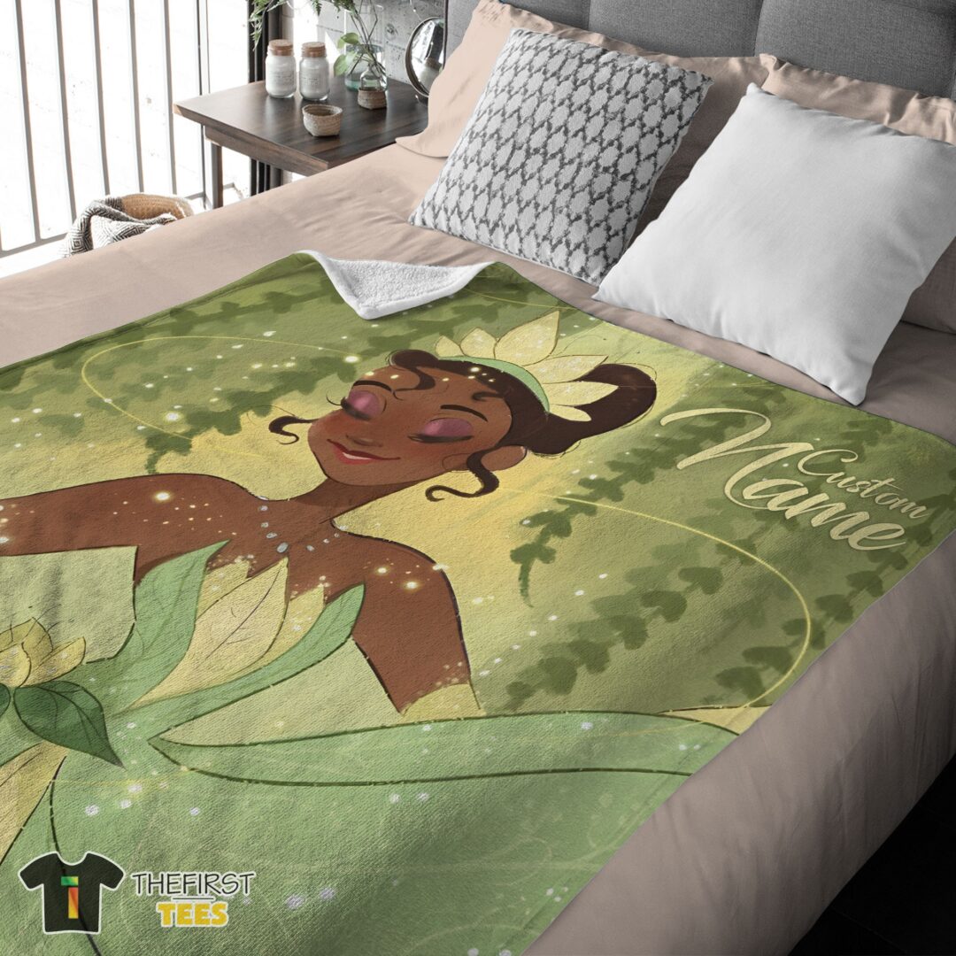 original-disney-princess-tiana-blanket-fleece-customized-blanket-mk-03 Original Disney Princess Tiana Blanket Fleece Customized Blanket - Image 4