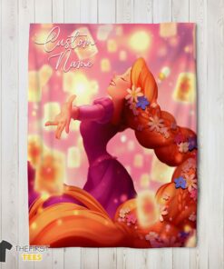Original Disney The Little Mermaid Delicate And Painterly Blanket Fleece Customized Blanket - Image 12
