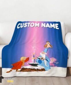 Original Disney The Sword In The Stone Magic And Wonder Blanket Fleece Customized Blanket - Image 3