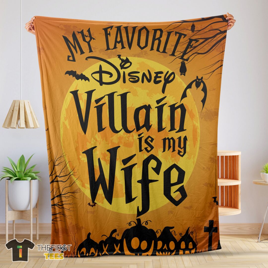 original-disney-villain-wife-halloween-blanket-cozy-funny-and-unique-blanket-mk-01-1 Original Disney Villain Wife Halloween Blanket Cozy Funny And Unique Blanket