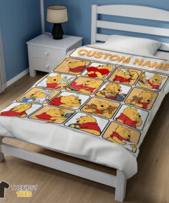Original Disney Winnie The Pooh Cute Pooh Customize Blanket - Image 3