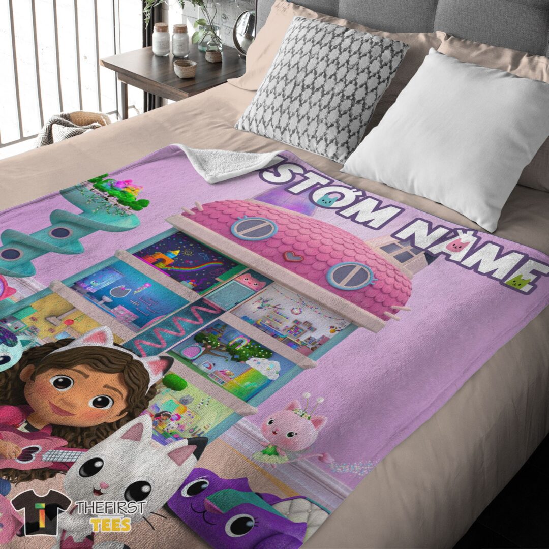 original-disneys-gabbys-dollhouse-with-our-cute-girl-fleece-blanket-customize-blanket-mk-01-5 Original Disney’s Gabby’s Dollhouse With Our Cute Girl Fleece Blanket Customize Blanket - Image 4