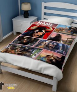 Original Ferdinand And Friends The Gentle Bull's Journey Blanket Fleece Customized Blanket - Image 3